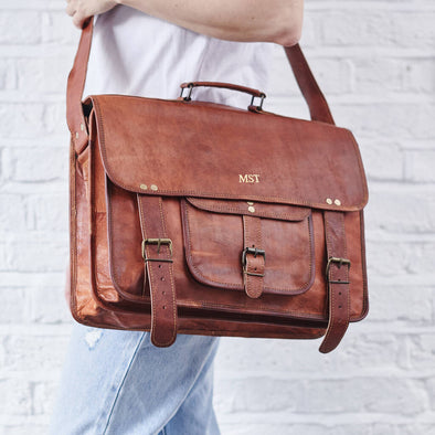 Special Leather Laptop Bag